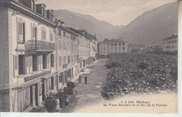 MARTIGNY - La Place Centrale Et Col De Forclas   PRIX FIXE - Martigny