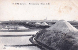 44 - Loire Atlantique -  BATZ Sur MER -   Marais Salants -  Mulons De Sel - Batz-sur-Mer (Bourg De B.)