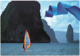 1 AK Thaïland * Wind Surfing In The Seas Off Phuket * - Thaïlande