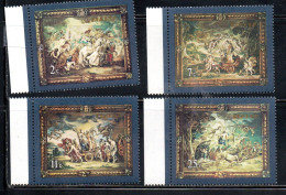 MALTA 1979 TAPESTRIES DISEGNS BY RUBENS CONSECRETION ARAZZI ST JOHN CATHEDRAL COMPLETE SET SERIE COMPLETA MNH - Malte