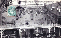 33 - BORDEAUX -  Exposition Maritime Internationale 1907  - Grand Palais  - Grande Salle Des Constructions - Bordeaux
