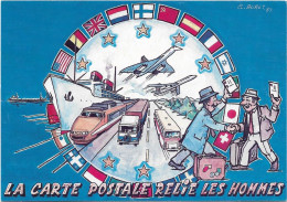 CPM - Journée Nationale De  La CARTE POSTALE - 8 Octobre 1989 - Bolsas Y Salón Para Coleccionistas