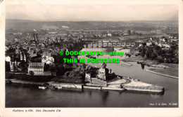 R479144 Koblenz A. Rh. Das Deutsche Eck. F. G. Zeitz. Nr. 1250 - Wereld