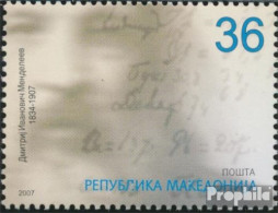 Makedonien 436 (kompl.Ausg.) Postfrisch 2007 Dimitrij Mandelejew - Makedonien