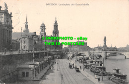 R479145 Dresden. Landeplatz Der Dampfschiffe. W. H. D. 1913 - Wereld