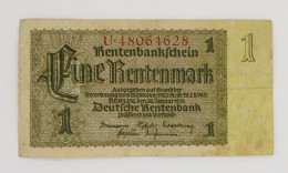 1 Rentenmark Berlin 1937 - 5 Reichsmark