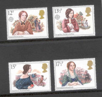 Great Britain 1980 Europa-CEPT Famous Female Writers MNH ** - 1980