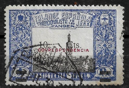 SPAIN SELLO TANGER FALANGE ESPAÑOLA ASISTENCIA SOCIAL MUY RARO USED (NP#97-P10-L6) - Wohlfahrtsmarken