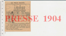 2 Vues Humour Construction Maison En Pierre Lithotomie Calcul Vessie + Santé Alimentation Estomac Cuisine Restaurant - Unclassified