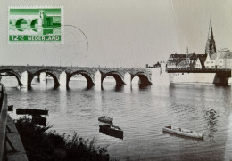 Zomerzegel Nr 866 / Maximumkaart / St Servaasbrug Op Postkaart Van MAASTRICHT - Lettres & Documents