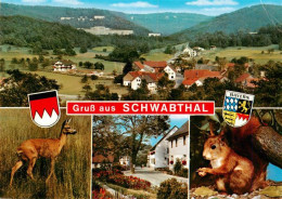 73936730 Schwabthal Panorama Reh Ortsmotiv Eichhoernchen - Staffelstein