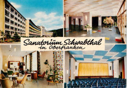 73936728 Schwabthal Sanatorium Schwabtal Empfangshalle Gastraum Theatersaal - Staffelstein