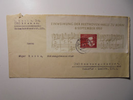 Bundesrepublik Deutschland (1959) /MiNr. 317 Auf Brief € 40,00 Katalog – Preis, € 2 Startpreis - Briefe U. Dokumente