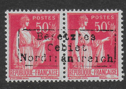 FRANCE 1940 - TIMBRE DE GUERRE - YT 6** - COUDEKERQUE - FAUX - Francobolli Di Guerra