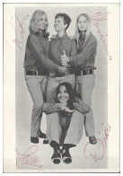 Y28917/ The Rag Dolls Beat- Popgruppe Autogramm Autogrammkarte 60er Jahre - Handtekening