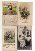 Y2194/ 12 Alte AK GLÜCKWUNSCH Neujahr, Ostern, Geburtstag Etc. Ca.1900-20 - Geburtstag