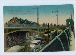 W8P07/ Herbesthal Lontzen Eupen Grenze Belgien Deutschland AK Eisenbahn 1915 - Eupen Und Malmedy