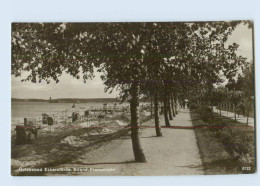 X1E37/ Eckernförde Strand-Promenade Foto AK Ca.1925 - Eckernförde