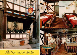 73936660 Hann._Muenden Hotel Restaurant Rathausschaenke Gastraeume - Hannoversch Muenden