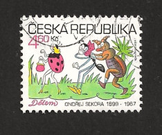 Czech Republic 1999 ⊙ Mi 220 Sc 3091 For Children. Ondrej Sekora 1899-1967. Weltkindertag.Tschechische Republik - Unused Stamps