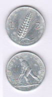 2 Lire 1949 Spiga ITALIA Italy Italie - 2 Lire