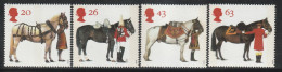 GRANDE BRETAGNE - N°1972/5 ** (1997) "British Horse Society" - Ungebraucht