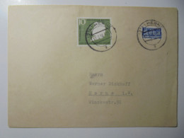 Alliierte Besetzung (Zwangszuschlagsmarken) (1954) /MiNr. 8, Bundesrepublik Deutschland (1956) /MiNr. 229 - Brieven En Documenten