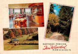 73936587 Ramschied Gasthaus Pension Zum Wispertal Gastraum Bar Pavillon Waldpart - Bad Schwalbach