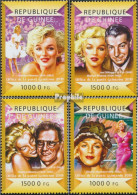 Guinea 10972-10975 (kompl. Ausgabe) Postfrisch 2015 Marilyn Monroe - República De Guinea (1958-...)
