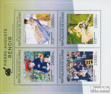 Guinea 10742-10745 Kleinbogen (kompl. Ausgabe) Postfrisch 2014 Pierre-Auguste Renoir - Guinée (1958-...)