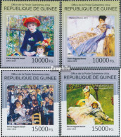 Guinea 10742-10745 (kompl. Ausgabe) Postfrisch 2014 Pierre-Auguste Renoir - Guinée (1958-...)