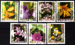 SWITZERLAND 2003 FLORA Plants: Flowers. Complete Set, Used - Other & Unclassified