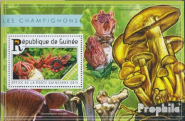 Guinea Block 2504 (kompl. Ausgabe) Postfrisch 2015 Pilze - Guinea (1958-...)