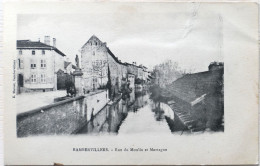 C. P. A. : 88 : RAMBERVILLERS : Rue Du Moulin Et Mortagne, En 1917 - Rambervillers