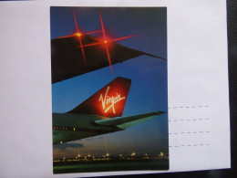 VIRGIN   B 747   /   AIRLINE ISSUE / CARTE COMPAGNIE - 1946-....: Modern Tijdperk