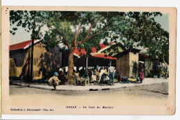 07871 / ⭐ DAKAR A.0.F. Senegal Un Coin Du MARCHE 1910s Collection J. BENYOUMO - Senegal