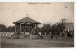 07757 / ⭐ A.0.F. Senegal SAINT-LOUIS St Kiosque à Musique PLACE Saint LOUIS 1900s CPDOM Afrique Occidentale Française - Sénégal