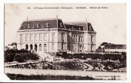 07864 / ⭐ Senegal DAKAR HOTEL De VILLE 1913 à GUIDRE Rue Mail Lyon Rousse - Afrique Occidentale Francaise AOF FORTIER - Sénégal