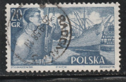 POLOGNE 544 // YVERT 849 // 1956 - Usados