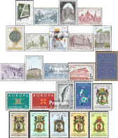 Luxemburg Postfrisch Europaschule 1963 Europaschule, Rotes Kreuz, Angeln U - Nuovi