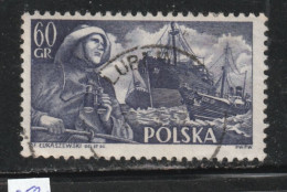 POLOGNE 545 // YVERT 851 // 1956 - Used Stamps