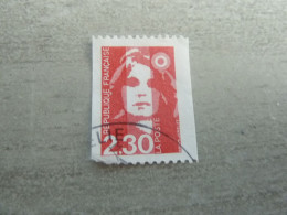 Marianne De Briat - 2F.30 - Yt 2628 - Rouge - Oblitéré - Année 1990 - - 1989-1996 Marianne (Zweihunderjahrfeier)