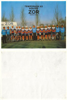 CARTE CYCLISME GROUPE TEAM ZOR - GEMEAZ 1983 FORMAT 16 X 22,5 - Radsport