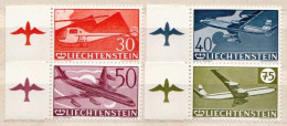 Liechtenstein MNH Set - Airplanes