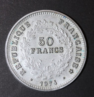 Pièce De 50 Francs Type Hercule 1974 - Jeton Plastique école En Francs Années 60 - Coins School Token - Professionals / Firms