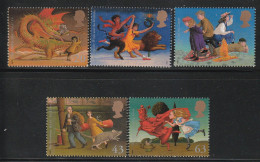 GRANDE BRETAGNE - N°2047/51 ** (1998) Mondes Magiques - Unused Stamps