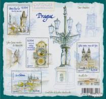 Frankreich Block99 (kompl.Ausg.) Postfrisch 2008 Hauptstädte Europas - Prag - Nuovi