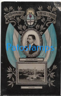 227489 ARGENTINA CENTENARY PATROTIC FLAG HERALDRY PROCER J. E. URIBURU & BS AS PLAZA VICTORIA POSTCARD - Argentine