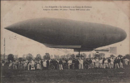 Le Dirigeable "Le Lebaudy" Au Camp De Chalons .. - Luchtschepen