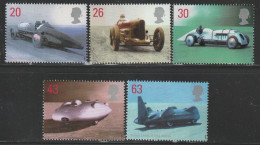 GRANDE BRETAGNE - N°2056/60 ** (1998) Vitesse Automobiles - Unused Stamps